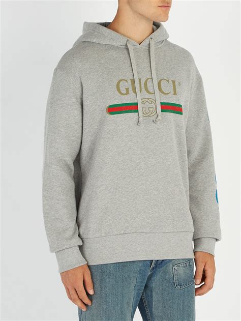 gucci hoodie replica grey